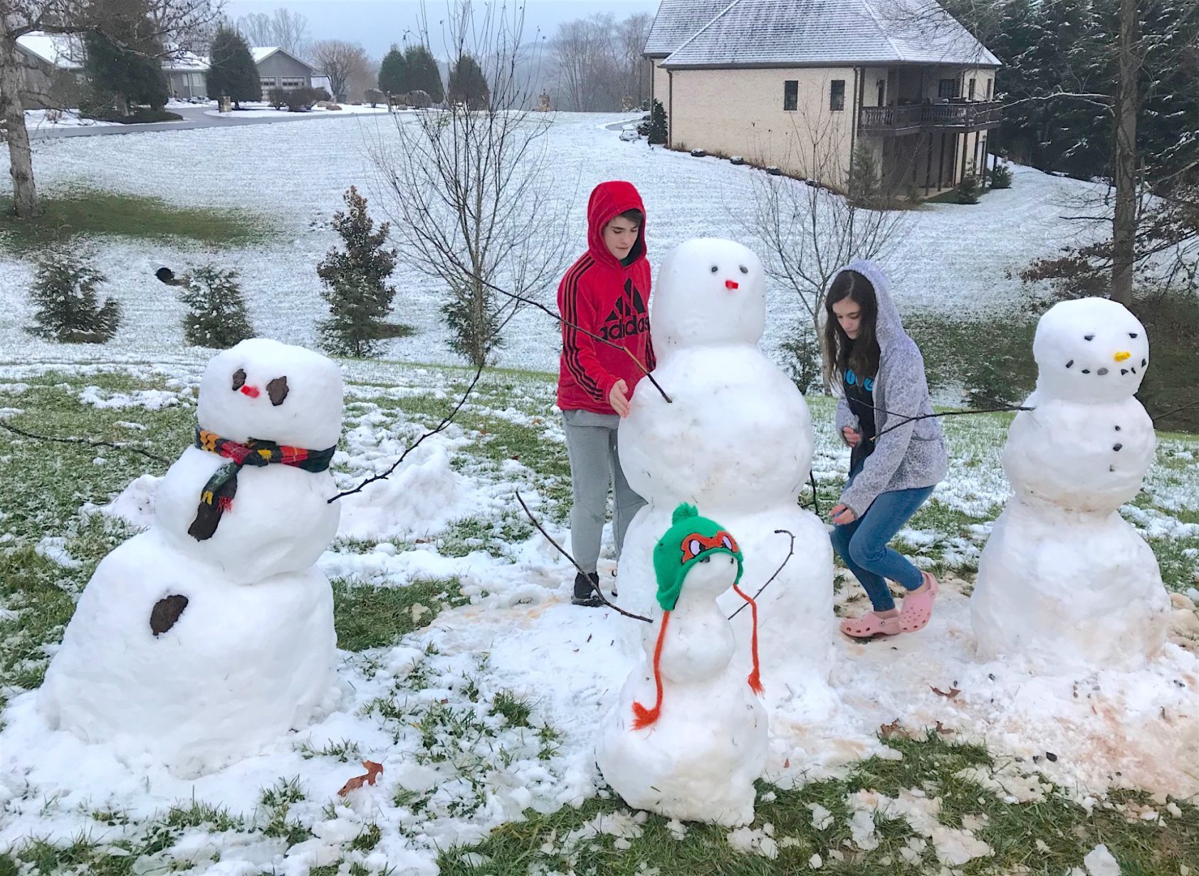 Winter visitors